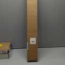 LazBlinds No Tools No Drill 1" Vinyl Mini Blinds, Cordless Blinds for Windows, Light Filtering Horizontal Window Blinds & Shades, 27" W x 64" H, White