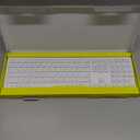 TIETI 2.4G Wireless Bluetooth Keyboard Rechargeable, Stainless Steel Ultra Slim Full Size Keyboard with Numeric Keypad Low Profile Silent Cordless Keyboards for Computer/Mac/Windows