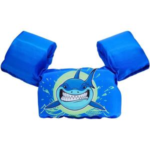AmazeFan Kids Swim Life Jacket Vest for Swimming Pool, Swim Aid Floats, Toddler Swim Vest with Storage Bag,Suitable for 30-50 lbs Infant/Baby/Toddler,Children/Sea/Beach (Shark)