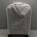 Carry On Luggage with Spinner Wheels, 8010S Aluminum Frame Zipperless Polycarbonate Hard Shell Suitcase (ZX-Core, Charcoal Metallic, 20 Inch)