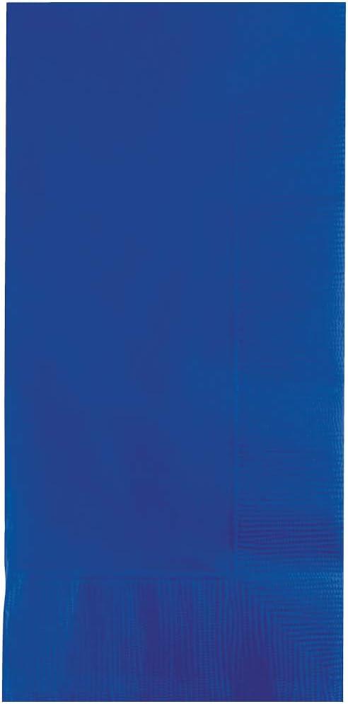 Creative Converting 100-Count 2-ply paper dinner napkins in cobalt blue
