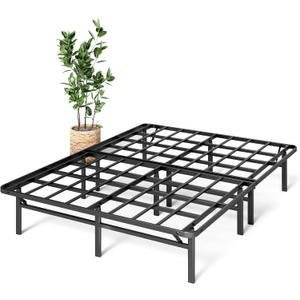 Zinus SmartBase Super Heavy Duty Mattress Foundation with 4400lbs Weight Capacity / 14 Inch Metal Platform Bed Frame/No Box Spring Needed/Sturdy Steel Frame/Underbed Storage, Queen