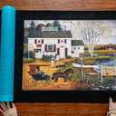 Buffalo Games - Roll-Up Puzzle Mat - Puzzle Saver and Assembly Accessory - Felt Mat - Fits up to 1500 Piece Puzzle - Black
