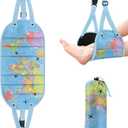 Airplane Foot Hammock,Ultimate Comfort Footrest for Plane Travel,Airplane Foot Rest,Travel Foot Hammock,Portable and Foldable Design for Travel Friendly Design