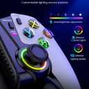 KICKDOT Wireless Phone Controller for iPhone/Android/iPad Mini With Hall Joystick, LED Mobile Gaming Controller for iOS Support Xbox Cloud, Steam Link, GeForce Now, Arcade,Call of Duty, Roblox