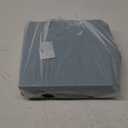 MaidMAX Cloth Storage Bins, Set of 6 Foldable Collapsible Fabric Cubes Organizers Basket with Dual Handles, Teal