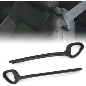 Pair Seat Belt Extension Guide Holder Compatible with 2014-2021 Ford Mustang EcoBoost GT Safety Accessories