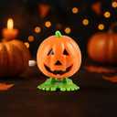 The Dreidel Company Halloween Pumpkin Wind-Up Toys, Birthday Party Favors, Novelty Toys for Boys and Girls, 2" Inches (48-Pack)