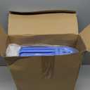 Relaxweex 14.3 x 11.4 x 4.5 Inch Waterproof Hard Case with DIY Customizable Foam Insert Portable Protective Case with Knife for Camera Drones Equipments Tools Test Instruments (Blue)