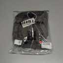 Mens Shirts Short Sleeve Jacquard Henley Shirts Casual Basic Tee Button Fashion Soild T Shirts (L)