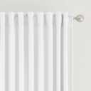 SNITIE Pure White Velvet Curtains with Back Tab and Rod Pocket Thermal Insulated Soft Privacy Light-Filtering Velvet Drapes for Bedroom and Living Room, Set of 2 Panels, 52 x 84 Inches Long