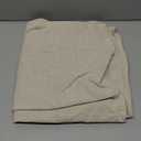 MIULEE Decorative Linen Euro Sham Pillow Covers 24x24 Natural Beige Boho Farmhouse Neutral Couch Throw Pillows for Bed Pack of 2 Accent Modern Pillowcase Sofa Livingroom Home Decor