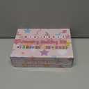 Mio Angle Clay Beads 2 Boxes 24 Colors Bracelet Making Kit, Round Letter Beads with Charm and Elastic Strings, Friendship Bracelets Holiday Gifts for Girls Adults