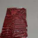 24 Pcs Burgundy/Wine Dark Red Velvet Bows Ornaments for Christmas Tree, Vintage Velvet Christmas Bows Tree Decorations, Indoor Home Decor for Wreath Mantle Gift Wrap Holiday Decor, 3/8'' W, 5 * 7 inch