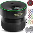 2026 Upgraded Mason Jar Vacuum Sealer, Electric Vacuum Sealer for Regular Mouth and Wide Mouth Canning Jars, Fully Automated and Portable (Black)