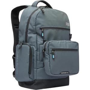 Nomad Design Fisherman's Backpack, High Capacity, Water Resistant, EVA Foam Backing, Detachable Front Pocket, Plier Holster, Large - 33L