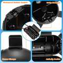 3 Pcs Bird Bath Heater for Outdoor in Winter Submergible De icer and Pipe Insulation Tape Outdoor Extension Cord Cover for Chicken Bird Poultry Tank Drinking(70w,with Fountain Pump)