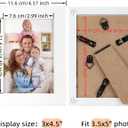 Giftgarden 12 Pack 3.5x5 Picture Frame White, 3.5 by 5 Photo Frames Bulk for Desktop Display or Wall Mount