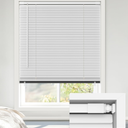 LazBlinds No Drill Blackout Vinyl Mini Blinds, White 34"x48"
No tools needed. Child-safe cordless lift. 100% blackout for total privacy. Durable, easy clean.