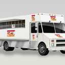 Custom Food Truck Decals Fresh and Hot Mini Donuts Food and Beverage Concession Concession Sign 18 in on Longest Side Design Only