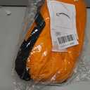 Inflatable Lounger Air Chair Sofa Bed Sleeping Bag Couch for Beach Camping Lake Garden (Orange)