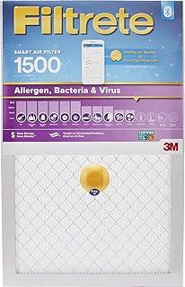 3M Filtrete 20 in. H x 20 in. W x 1 in. D 12 MERV Smart Air Filter