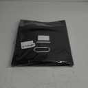 Hleelomi Collapsible File Box with Lid & Plastic Slide - Hanging Document Organizer for Office/Home, 14.96x12.6x10.83 Inch,Decorative Home File Bin,Black, 1 Pack (No Folders Included)