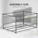 TOPCJ Hanging File Folder Frame, Heavy Duty Metal File Organizer for Letter & Legal Size, Sturdy Desktop File Holder for Cabinets, Desks/Drawers Home Office File Rack (Not Fit All Drawers)
