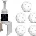 Big Ball Baseball Practice Popper, Pop Up Tee Balls to The Perfect Height for Batting Trainer, Batting Machine for Practicing Hitting Without a Pitcher