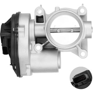 Electronic Throttle Body Compatible with Ford CMAX (DM2) 20072010, for FIESTA 20052008, for FOCUS II (DA_) 20042012, for FORD SMAX (WA6) 20062014, for 1537636 1362955 4M5G9F991FA
