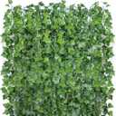 280 Feet 40 Pack Fake Greenery Hanging Garland, Artificial Ivy Leaf Plants, Vine Leaves, Flowers Foliage for Bedroom Garden Wall Decor