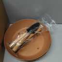 Hanging Planters for Indoor Plants, 2 Pack 10 Inch Self Watering Hanging Pots for Plants with Drainage Holes, Indoor Outdoor Hanging Flower Pots for Home Garden Ceiling Decor (White)