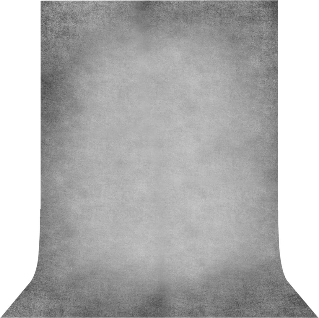 Grey Photography Backdrops for Photoshoot, Vintage Abstract Portrait Photo Backdrop, Photo Booth Props 5x7ft
