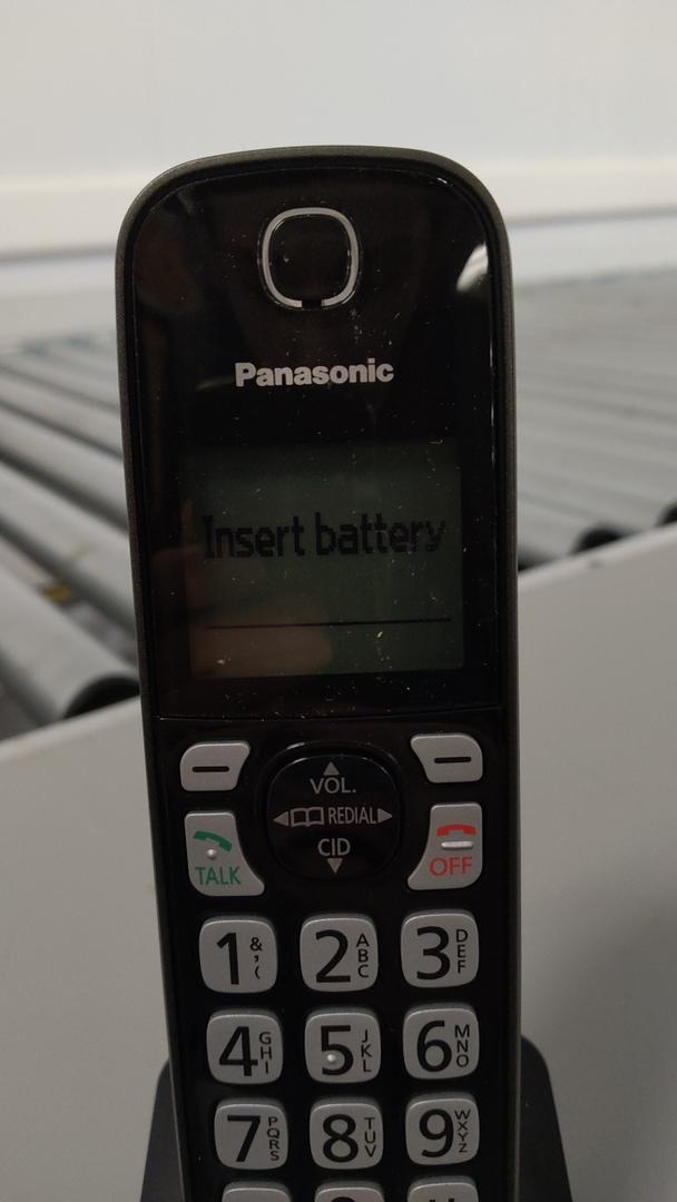 Panasonic Cordless Phone with Answering Machine, Advanced Call Block, Bilingual Caller ID and HighContrast Display, Expandable System with 2 Handset Cordless Telephones  KXTGD832M (Metallic Black)