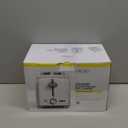 bella Stainless Steel 2 Slice Toaster with Extra Wide Slots & Removable Crumb Tray - 6 Browning Options, Auto Shut Off & Reheat Function - Toast Bread, Bagel & Waffle