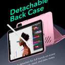 ESR for iPad A16 Case, iPad 11th/10th Generation Case (2025/2022), Removable Magnetic Cover, Adjustable Portrait/Landscape Stand, 9 Standing Angles, Shift Series, Pink