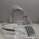 4 Step Heavy Duty 316 Stainless Steel Boat Ladder | Telescoping Folding Rear Entry Dock Swim Deck Ladder with Handrails & Extra Wide Steps, 600lbs Capacity Marine Grade