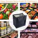 2 x 2PCS Insulated Shopping Bag,Insulated Grocery Bag,Grocery Cooler bag