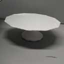 12Inch Porcelain Round Cake Stand, Dessert Stand, Cake Stand for Party, Home Decorating Stand