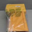 Desk Organizer with Drawers, Stackable Storage Drawers with Compartments Desktop Organization for Office Supplies, Makeup, Pencils, Tape, Erasers, Paperclips, Chargers (4 Pack) (Orange+Green+Yellow+Grey)