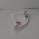 Alsonerbay White Corner Shelf Wall Mount, Set of 3 Floating Shelves for Storage and Display, Rustic Wood Shelves for Bedroom, Living Room, Bathroom, Entryway, Garage