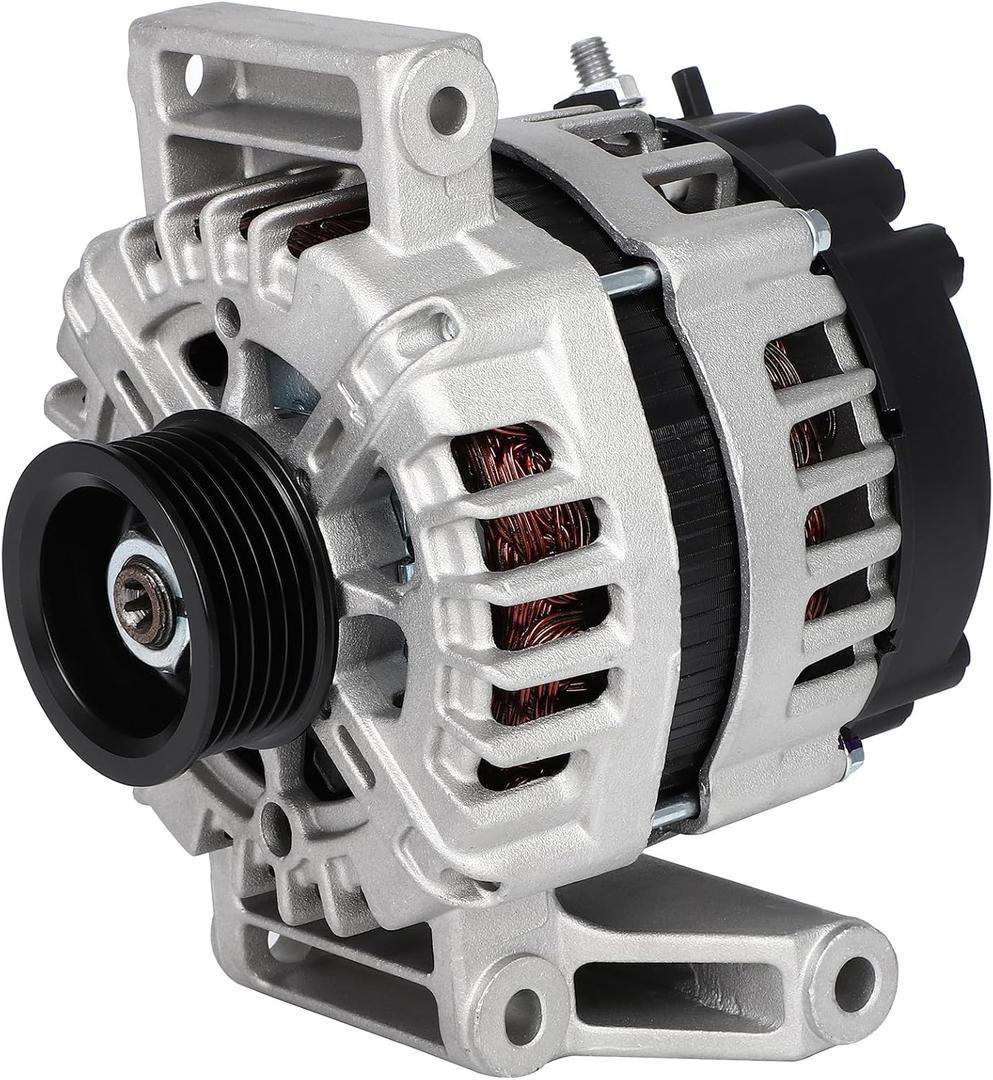 SCITOO Alternator Fits for Chevrolet for Malibu 2008-2012 2.4L, for Cobalt 2008-10 & for Pontiac G5 2008-10 & for Saturn for Aura 2008-2009, Sky 2008-2008, Vue 2008-2010 12V 125Amp CW S5 11265