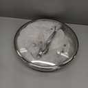 EWFEN 12 Inch Tri-Ply Stainless Steel Frying Pan, Compatible with All Cooktops Up to 600, Large Frying Pan with lids, Induction-Ready Skillet, Dishwasher and Oven Safe, Even Heat, 12" Skillet + Lid