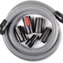 WORKSHOP Wet/Dry Vacs Shop Vacuum Accessories WS17823A Long Hose Attachment, 1-7/8-inch x 10-feet Heavy Duty Contractor Hose for Wet Dry Shop Vacuum Cleaners