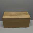 CHUKEMAOYI Window Box Planter, 7 Pack Plastic Vegetable Flower Planters Boxes 17 Inches Rectangular Flower Pots with Saucers for Indoor Outdoor Garden, Patio, Home Decor (Red)