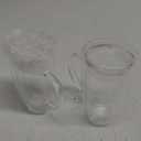 15 Oz Double-Walled Glass Coffee Mugs, 2-Pack Clear Coffee Mugs with Lids, Insulated Coffee Cups with Handles - Perfect for Cappuccino, Tea, Milk, Espresso, Latte, and Hot Beverages, Set of 2 (Glass lid, 15oz) (Glass lid, 15oz)