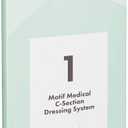 Motif Medical Stage 1 Heal C-Section Scar Strips - 3-Step Scar Care Wound Dressing to Heal, Protect & Restore - Scar Patches for Surgical Scars - Scar Tape Bandage for Postpartum Care (Pack of 10)
