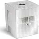Venta LW25 Comfort Plus Humidifier in White - Filter-Free Evaporative Humidifier for Spaces up to 485 ft²