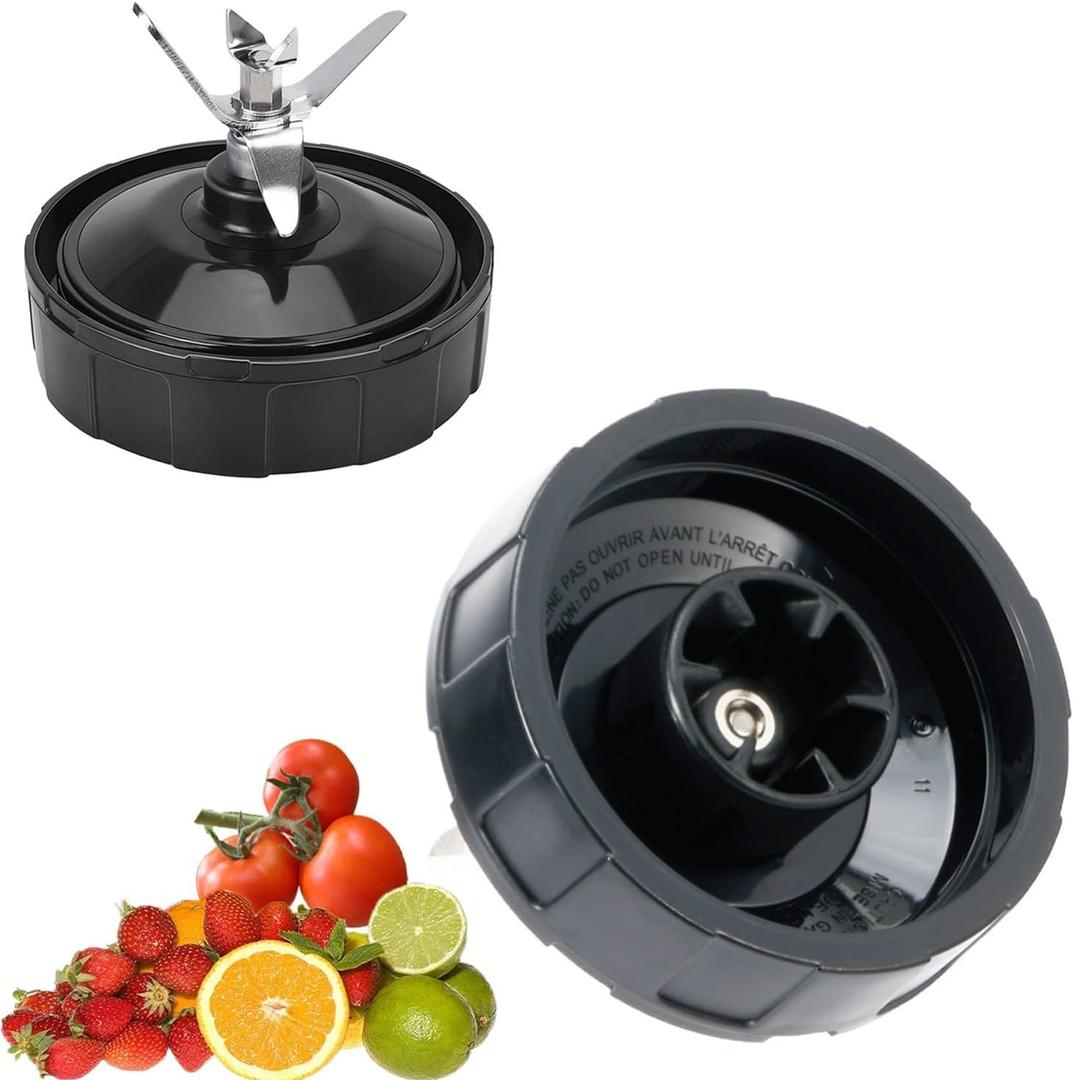 [Upgrade] Replacement 6-Fins Female Blender Blade Parts Compatible with Ninja Auto iQ Blenders. [4Inch Female Fins ONLY]