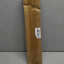 Curtain Rods for windows 32-48 inch, 5/8 inch Decorative Curtain Rod Set, Matte Black Splicing Heavy Duty Metal Curtain Rod with Brackets